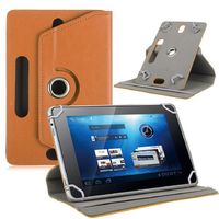 Protective Kindle Case, Egmy Popular Universal Leather Flip Case Cover For 10 inch Android Tablet PC (Brown)
