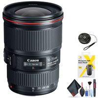 Canon EF 16-35mm f/4L is USM Lens for Canon EF Mount + Accessories (International Model)