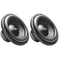 (2) Skar Audio SDR-12 D2 12" 1200W Max Power Dual 2 Ohm Car Subwoofers, Pair of 2