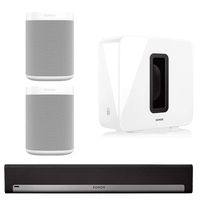 Sonos 5.1 Surround Set - Home Theater System with Playbar, Sub and 2 Sonos Ones