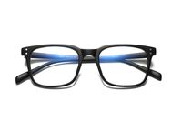 Sulens Oversized Full Rimmed Blue Light Filter Glasses Non-Prescription Lens for Women and Men Matte Black