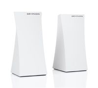 GRYPHON - Advance Security & Parental Control Smart Mesh WiFi System (up to 6000sqft) Whole Home Mesh Router, Hack Protection w/AI-Intrusion Detection & ESET Malware Protection, AC3000, Tri-Band - 2PK
