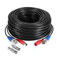 XVIM Outdoor Home Security Camera BNC Cable 100ft(30m) for CCTV Security Surveillance Camera