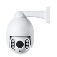 Outdoor 2.5inch 5MP IP POE PTZ Dome Security Camera Pan Tilt 4X Optical Zoom 165FT IR Night Vision Motion Detection Remote View RTSP Onvif SD Recording Support AT-500PE