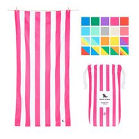 Dock & Bay Quick Dry Towel for Beach - Phi Phi Pink, Extra Large (200x90cm, 78x35) - Sand Proof Beach mat, Fast Drying Towels, Cabana - Phi Phi Pink