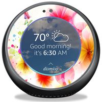MightySkins Skin Compatible with Amazon Echo Spot - Pollinate | Protective, Durable, and Unique Vinyl Decal wrap Cover | Easy to Apply, Remove, and Change Styles | Made in The USA