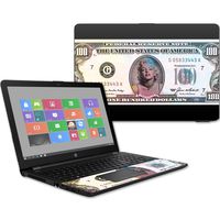 Mightyskins Skin Compatible with Hp 15t Laptop 15.6" (2017) - Monroe Currency | Protective, Durable, and Unique Vinyl Decal Wrap Cover | Easy to Apply, Remove, and Change Styles | Made in The USA