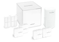 iSmartAlarm Deluxe Home Security Package | Wireless DIY No Fee IFTTT & Alexa Compatible iOS & Android App | iSA5, White