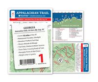 Appalachian Trail Map AT-1 Georgia AT Pocket Profile