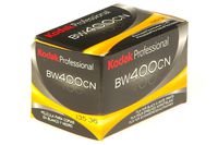 Kodak BW400CN Professional ISO 400, 35mm, 36 Exposures, Black and White Film