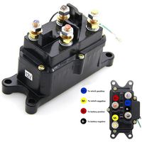 12V 250A Winch Solenoid Relay Contactor Thumb Truck for ATV UTV 4x4 vehicles