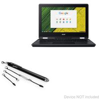 Acer Chromebook Spin 11 (R751T) Stylus Pen, BoxWave [EverTouch Capacitive Stylus] Fiber Tip Capacitive Stylus Pen for Acer Chromebook Spin 11 (R751T) - Jet Black