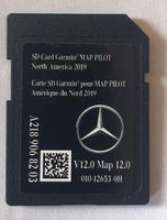 Latest 2019-2020 Navigation SD Card 2020 2019 2018 Version v12 A2189068203 for Mercedes B C CLA CLS GLA GLC SLC Chip Map with Anti Fog Car Rearview Mirror Film and Key Chain