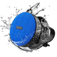 Olafus Bluetooth Bike Speaker with Detachable Bicycle Mount, IPX7 Waterproof, Shockproof Dustproof for Outdoor Riding, Bluetooth 5.0 HD Sound, 10H Playtime, Built-in Mic