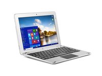 Beantech W10046ADS Laptop (Windows 10 Home, Intel Cherry Trail z8300, 10.1" LCD Screen, Storage: 64 GB, RAM: 4 GB) Silver