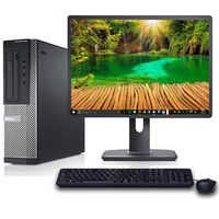 Dell Optiplex 390 Desktop Computer i3 3.2GHz 4GB RAM 1TB HD Windows 10 Home w/19 LCD Bundle-WiFi Adapter, Keyboard and Mouse