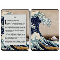 MightySkins Skin Compatible with Amazon Kindle Paperwhite 2018 (Waterproof Model) - Great Wave of Kanagawa | Protective, Durable, and Unique Vinyl Decal Cover | Easy to Apply, Remove| Made in The USA
