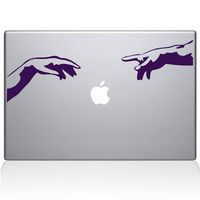 The Decal Guru Creation of Apple MacBook Decal Vinyl Sticker - 11" MacBook Air - Lavender (1044-MAC-11A-LAV)