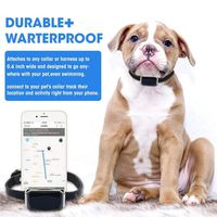 Pet GPS Tracker,Adjustable Dog cat Anti-Lost GPS Collar,Fashion Pets Activity Monitor,Waterproof Dog Training Collar,Rechargeable Dog Tracking Device for Large Medium and Small Pets