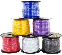16 Gauge 6 Color Primary Wire Combo Pack 100 ft per Roll (600 feet Total) for Automotive Dash Harness Hookup Car Speaker Audio Amplifier Remote Model Train LED Light Wiring