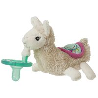 Mary Meyer WubbaNub Soft Toy and Infant Pacifier, LilyLlama