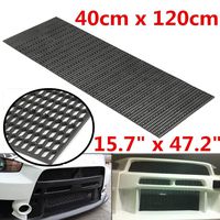 Blossom store Universal ABS Plastic Racing Honeycomb Durable Mesh Grill Spoiler Bumper Vent 16" x 47"