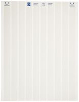Brady LAT-3-410-10 0.65" Width x 0.25" Height, B-410 Tamper-Evident Polyolefin, Matte Finish White Laser Printable Labels (Pack of 10000)