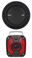 Polk Audio MM842DVC 8 900 Watt DVC 4-Ohm Car/Marine Audio Subwoofer Sub+Rockbox