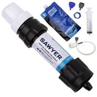 Sawyer Products SP2306 Dual Threaded Mini Plus Water Filtration System with Faucet Adapter for Boil Alerts