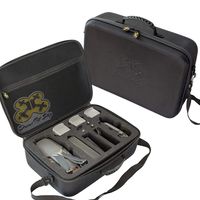 Drone Pit Stop DJI Mavic 2 Pro Case/Mavic 2 Zoom Case - Splash-Proof | Durable | Compact | Semi Hard EVA Material - Will fit The Must Have Mavic 2 Accessories