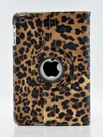 iPad Pro 12.9 Case 2018 (New Model), LiViTech(TM) Leopard Print Design Series 360 Degree Rotating PU Leather Auto Sleep/Wake Stand Function for iPad Pro 12.9 Case Cover 2018 3rd Generation (Brown)