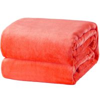 Bedsure Fleece Blanket King Size Coral Lightweight Super Soft Cozy Luxury Bed Blanket Microfiber