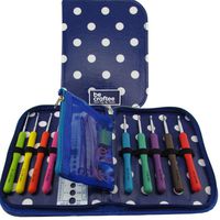 Best Crochet Hook Set with Ergonomic Handles for Extreme Comfort. Perfect Crochet Hooks for Arthritic Hands, Smooth Knitting Needles for Superior Results & 22 Knitting Accessories.