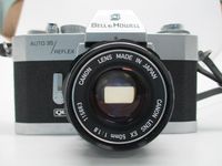 BELL & HOWELL Canon AUTO 35 REFLEX QL 35MM film Camera Canon 50 1:1.8 EX lens