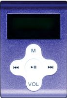 Mach Speed 2 GB Eclipse MP3 Player with Display, Clip-On Style and Shuffle Mode - Purple (Eclipse-CLD2PL)