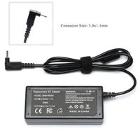 65W AC Charger for Acer ChromeBook 11 Series C720 C720P C730 C730E C735 C740 CB3-111 CB3-131 CB3-131-C3SZ CB3-431 CB3-531 CB3-532 CB3-532-C47C CB3-532-C8DF Laptop Power Adapter Supply Cable Cord