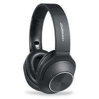 Bluetooth Headphones Over-The-Ear Wireless Headphones with Mic by HomeSpot Hi-Fi Stereo Wireless Headset, Foldable, Soft Memory-Protein Earmuffs for TV Playstation Video Games