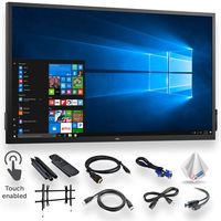 Dell C7017T 70"-Class Full HD 1920 x 1080 Commercial Touchscreen LED Display with Remote, Stylus, Cleaning Set and More - Business Meeting - Starter Bundle