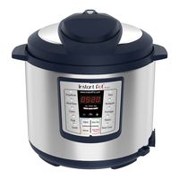 Instant Pot Lux 6-in-1 Electric Pressure Cooker, Slow Cooker, Rice Cooker, Steamer, Saute, and Warmer|6 Quart|Navy|12 One-Touch Programs
