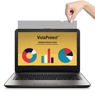 VistaProtect - Premium Privacy Screen Filter & Protector for Laptop Computers (15.6" inches)