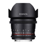 Rokinon Cine CV10M-S 10mm T3.1 Cine Wide Angle Lens for Sony Alpha Cameras