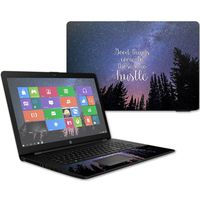 MightySkins Skin Compatible with HP 17t Laptop 17.3" (2017) - Hustle | Protective, Durable, and Unique Vinyl Decal wrap Cover | Easy to Apply, Remove, and Change Styles | Made in The USA