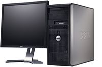 Refurbished: Optiplex GX760 Tower - 400GB HDD, 2GB Ram, DVD-Rom, 17" LCD Monitor, Windows XP Professional