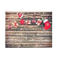 Weardear Christmas Photo Backdrop Collapsible Photography Background Photoshoot Props Party Banner for Photo Studio