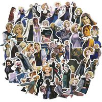 50pcs TV Laptop Stickers for Kids, Teen Water Bottle Travel Case Computer Wall Skateboard Motorcycle Phone Bicycle Luggage Guitar Bike Stickers Decal (Doctor Who)