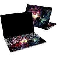 Lex Altern Vinyl Skin for MacBook Air 13 inch Mac Pro 16 15 Retina 12 11 2019 2018 2017 2016 Watercolor Galaxy Dust Paint Stars Planets Art Print Laptop Cover Keyboard Decal Sticker Design Women
