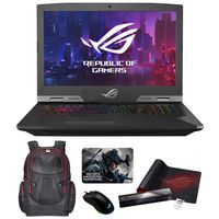 ASUS ROG G703GX-XB96K (i9-9980HK, 128GB RAM, 1TB NVMe SSD + 2TB SSHD, NVIDIA RTX 2080 8GB, 17.3" Full HD 144Hz 3ms, Windows 10 Pro) VR Ready Gaming Notebook
