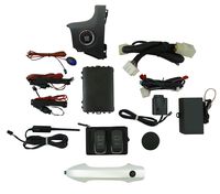 EasyGO AM-CRTR-CHROME Smart Key Remote Start and Alarm System with Chrome Driver's Door Handle for Honda Crosstour