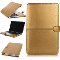 Macbook air Protective Cover,Vacio Premium PU Leather Luxury Bookstyle Stand Folio Slim Fit Lightweight Stylish Classic Style Ultra Thin Retro Case for MacBook Air 13.3 inch -God