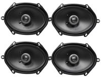 (4) MB QUART FKB168 6x8 200 Watt Car Stereo Coaxial Speakers